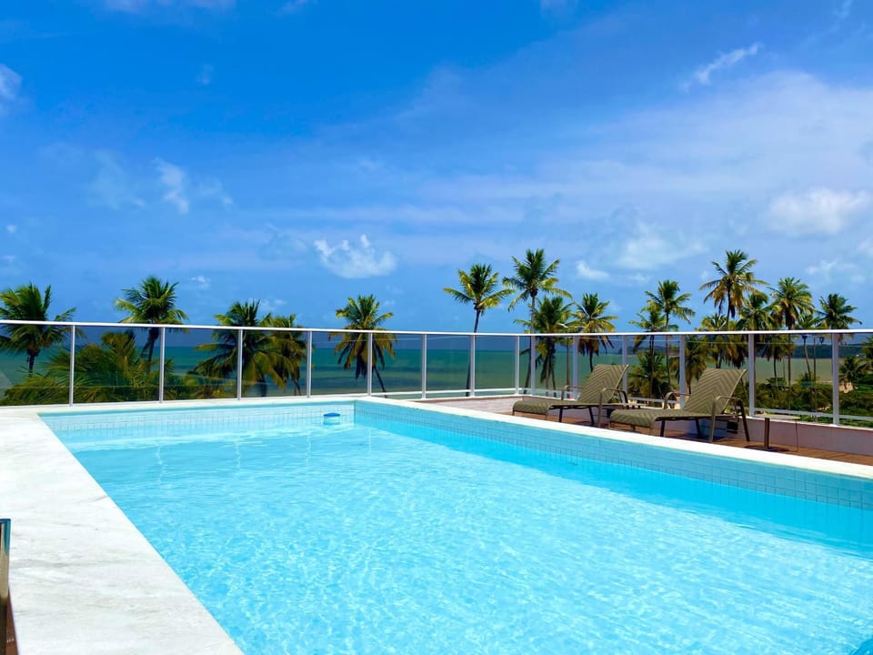 Natural landscape, Pool view, Sea view, Swimming pool, sunbed