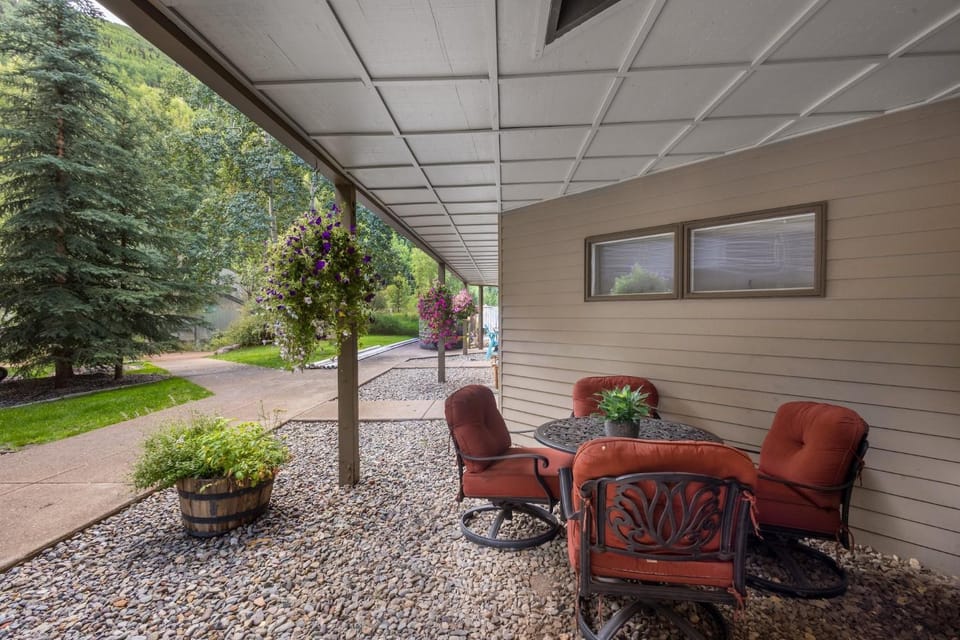 Walk to Ski, Stylish & Bright! Ground Floor, Hot Tub, Pool condo Apartment in Telluride