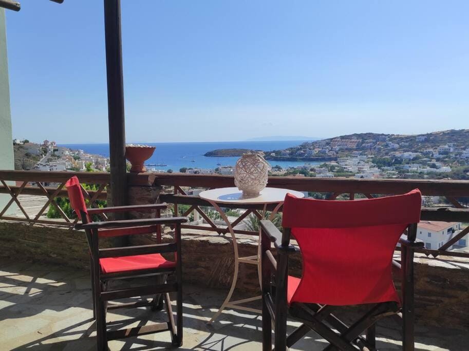 Patio, Day, Natural landscape, View (from property/room), Balcony/Terrace, Seating area, Dining area, Sea view