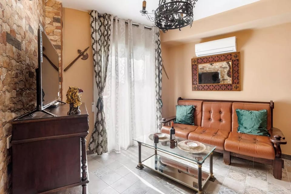 Living room, air conditioner