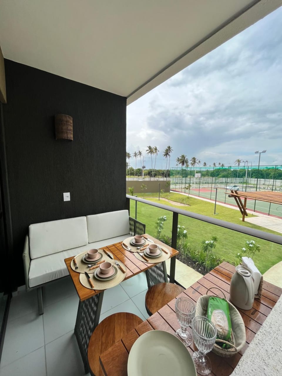 Balcony/Terrace, Dining area, Garden view