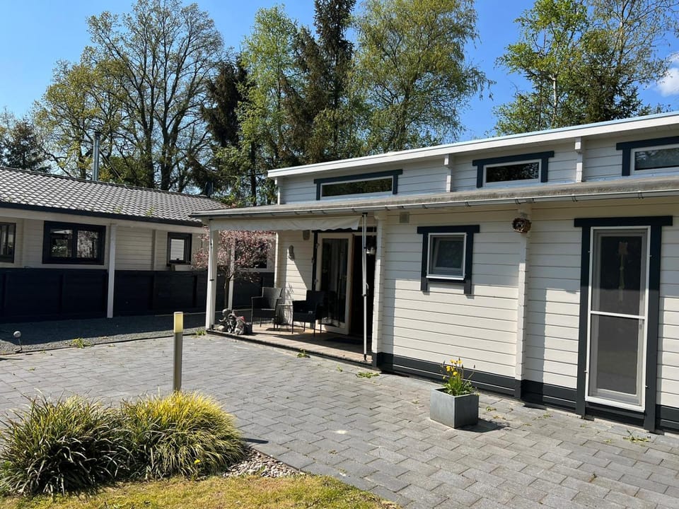 Property building, Spring, Day, Garden, Garden view