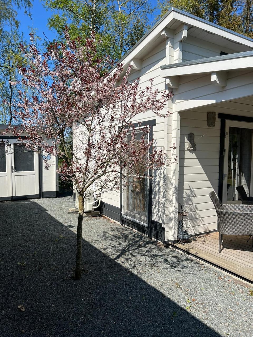 Property building, Spring, Day