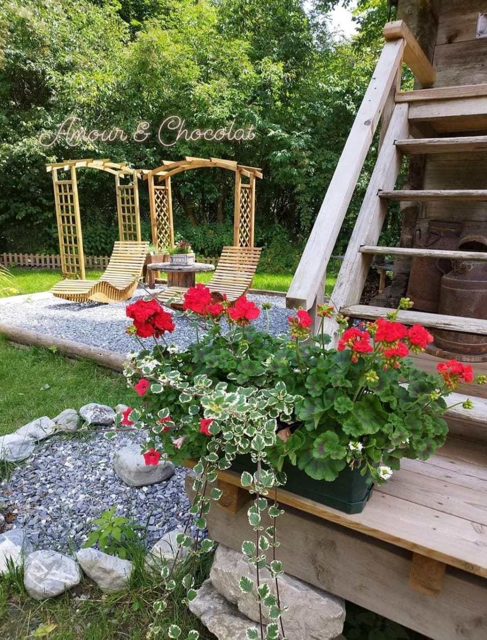 Spring, Garden view