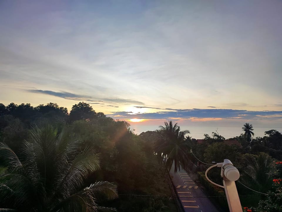 Sea view, Sunset