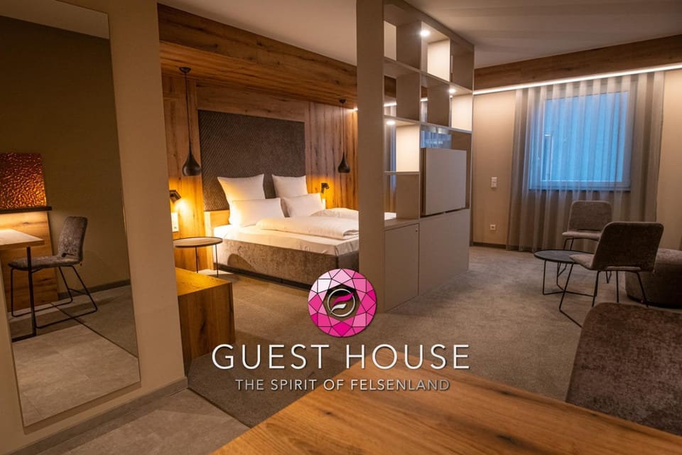 Bed, Living room, Seating area, Bedroom