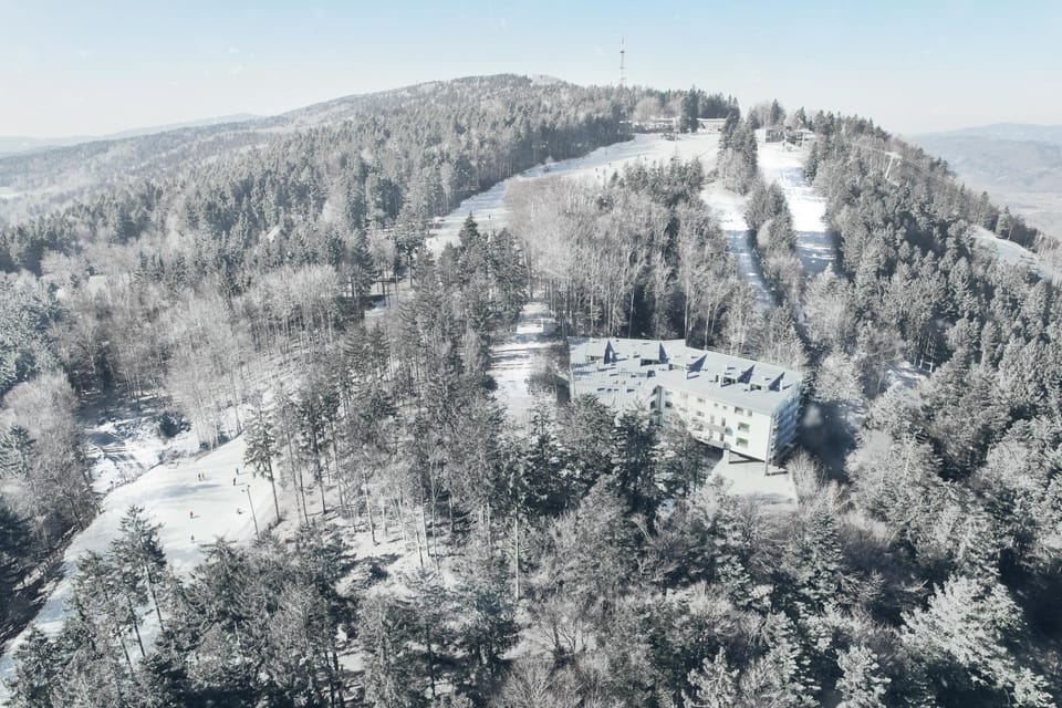 Day, Bird's eye view, Winter