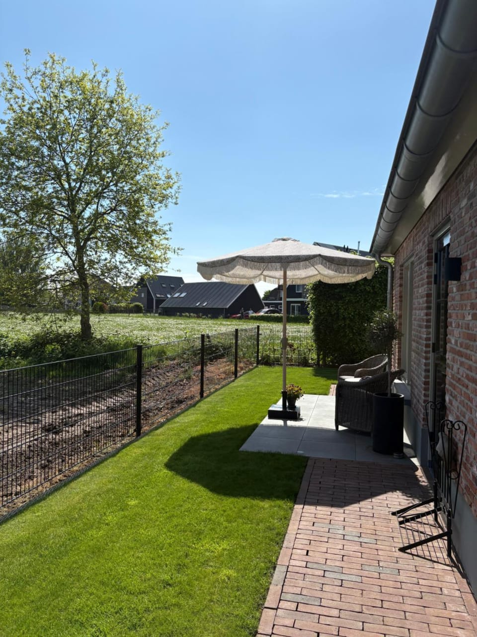 Spring, Day, Garden, Garden view
