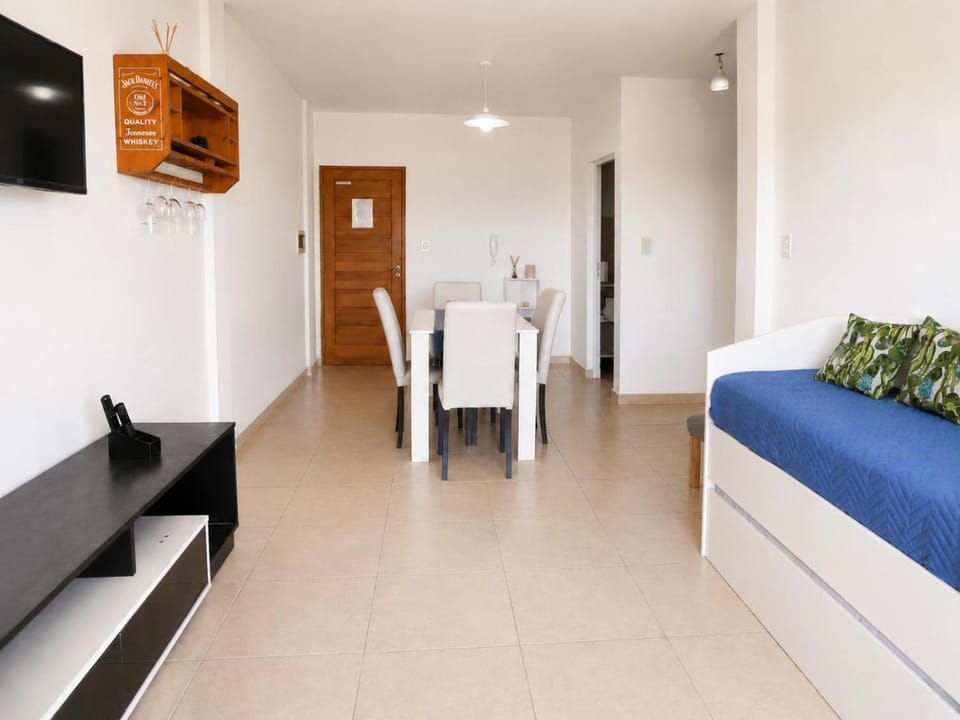 Bed, TV and multimedia, Living room, Dining area