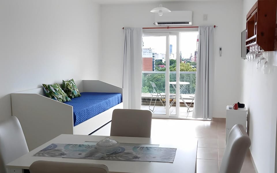 Living room, Seating area, Dining area, air conditioner