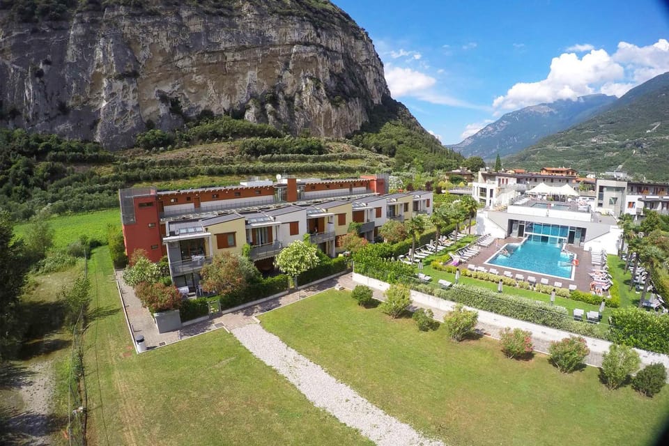 Property building, Pool view