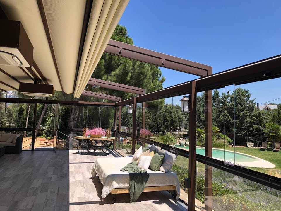 Balcony/Terrace, Garden view