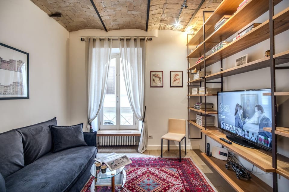 Library, TV and multimedia, Living room, Seating area