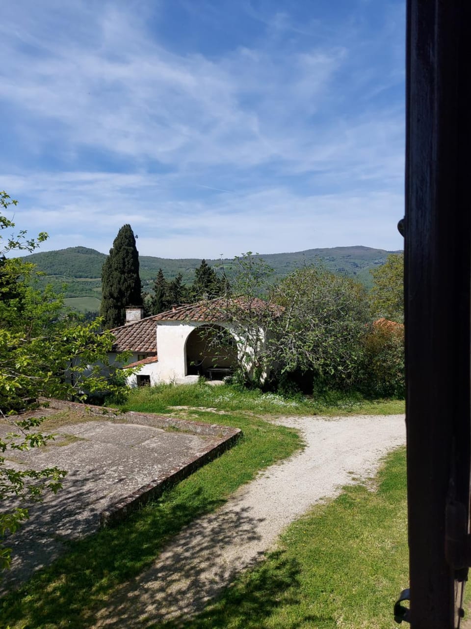 Spring, Day, Natural landscape, Garden, View (from property/room), Garden view, Mountain view, Inner courtyard view