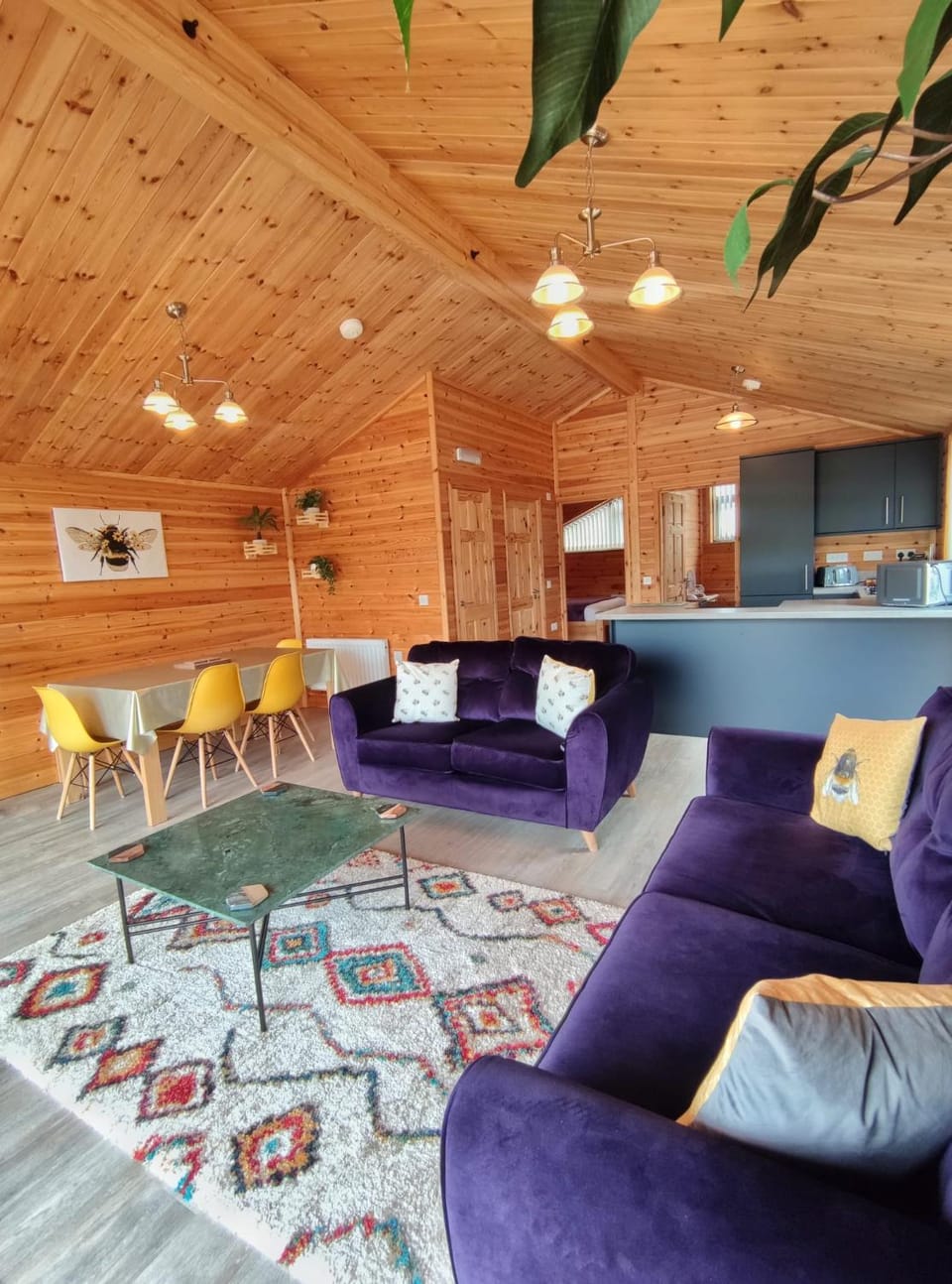 Living room, Dining area, kitchen