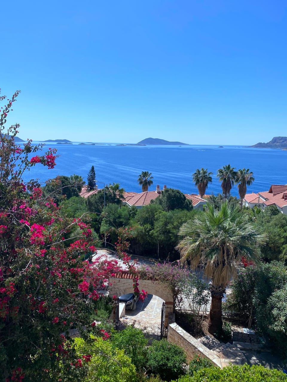 Natural landscape, Sea view