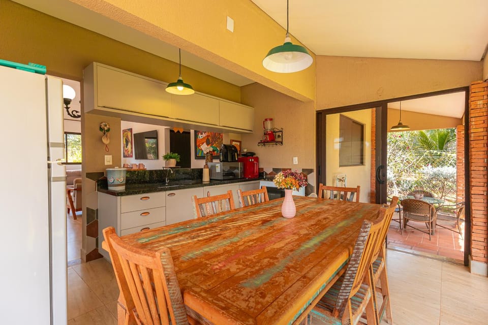 Kitchen or kitchenette, Living room, Dining area, stove