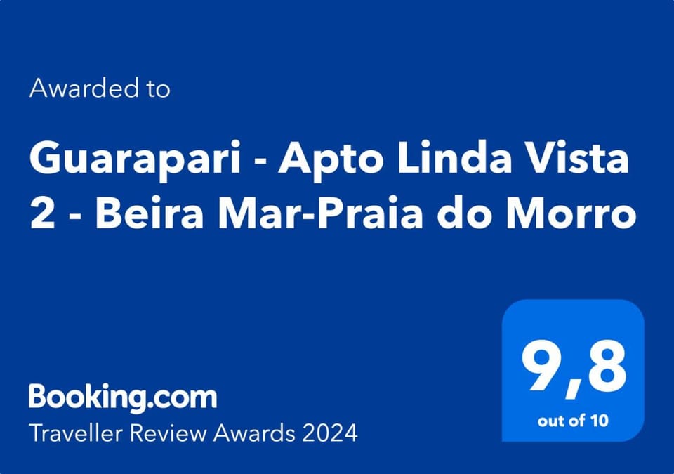 Guarapari - Apto Linda Vista 2 - Beira Mar-Praia do Morro Apartment in Guarapari