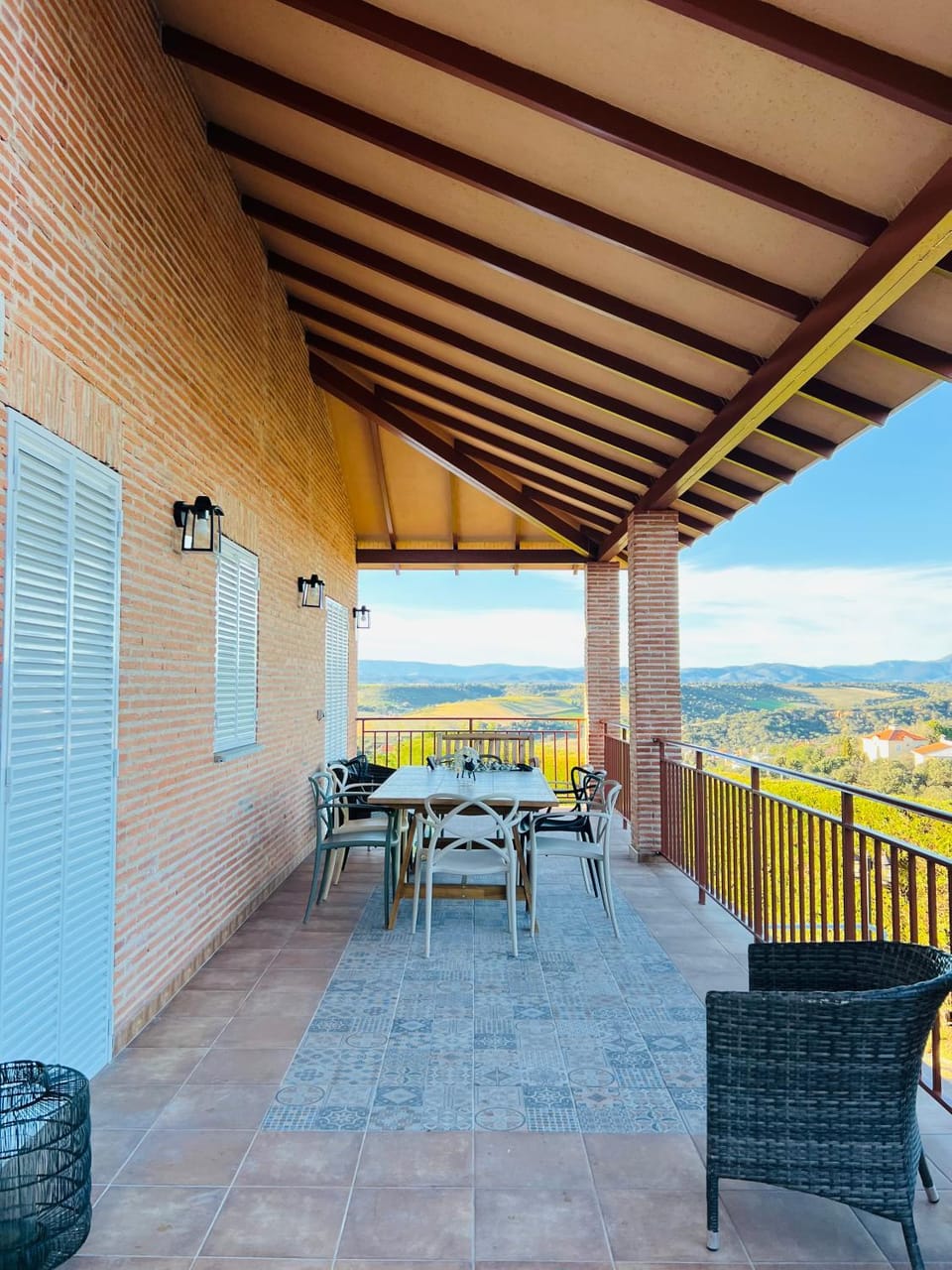 Natural landscape, Balcony/Terrace, Mountain view