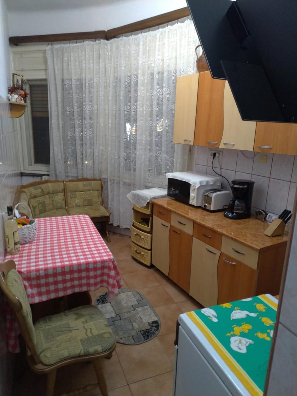 Kitchen or kitchenette, Dining area, minibar, pet friendly, toaster