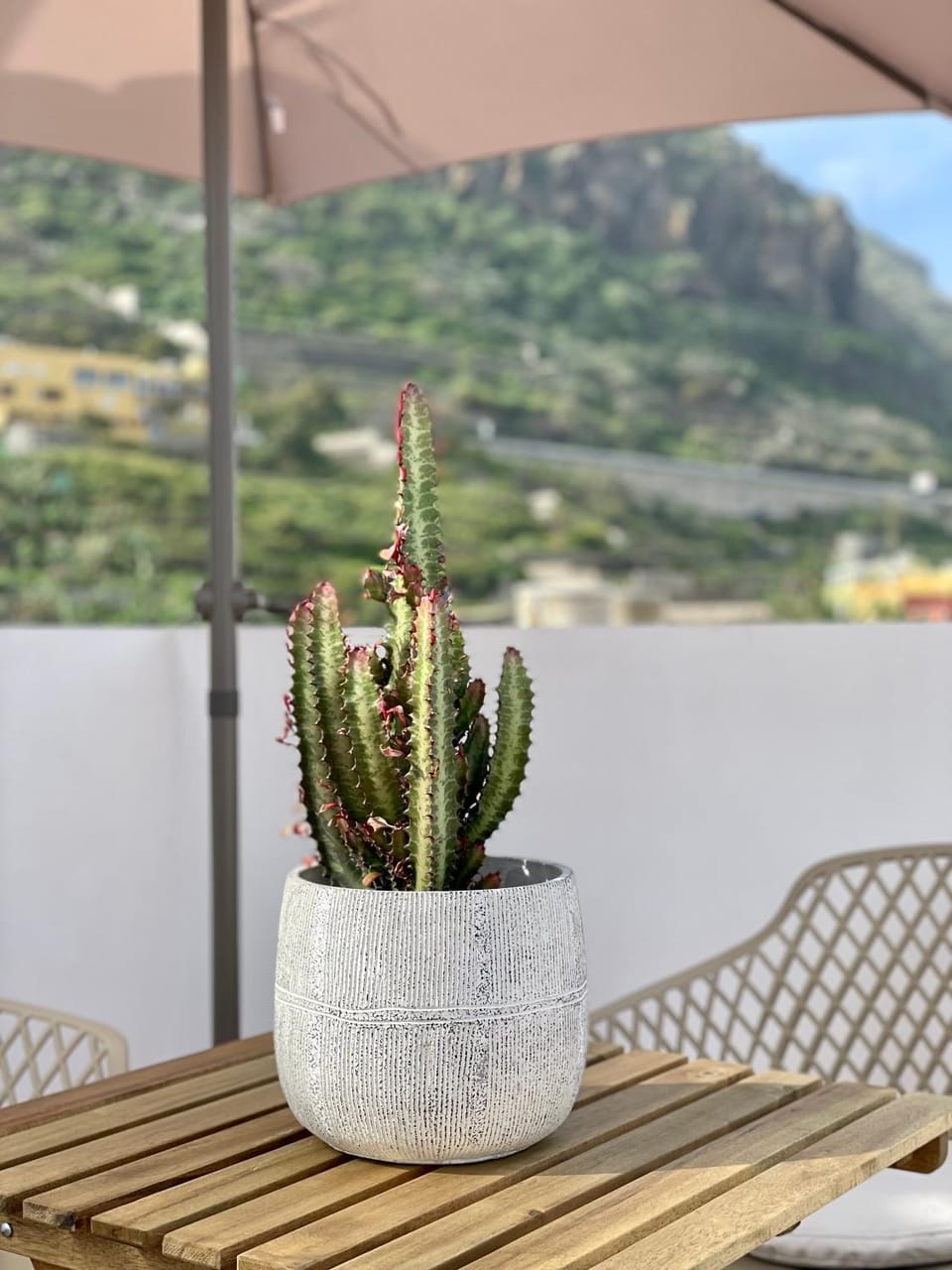 Natural landscape, View (from property/room), Balcony/Terrace, Mountain view