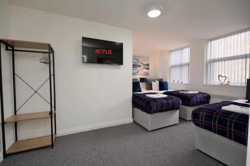 Bed, TV and multimedia