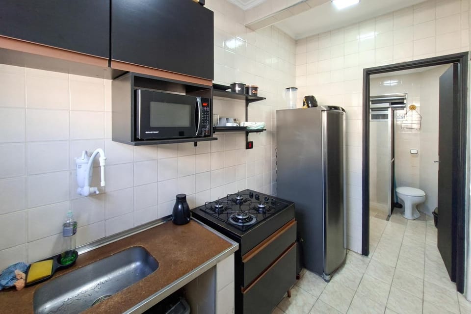 Studio 2 Boqueirão - Coração da Praia Grande Apartment in State of São Paulo