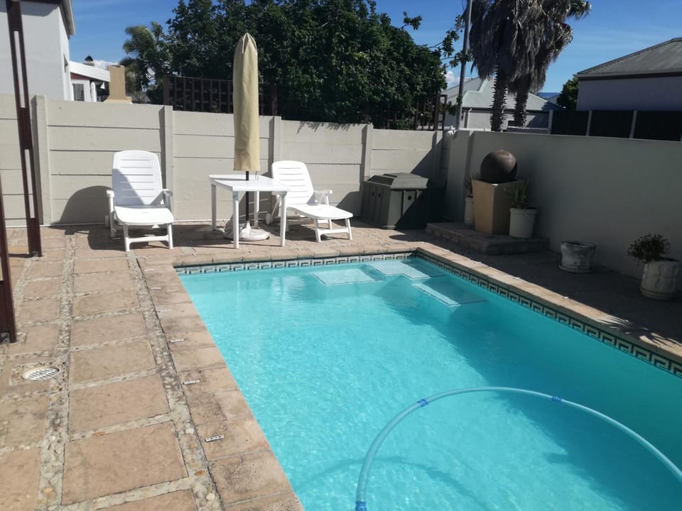 Pool view, sunbed