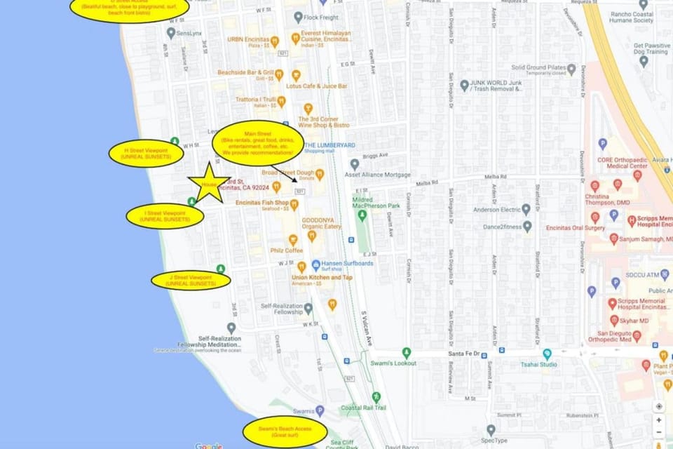 Encinitas Gem - Walk to Downtown & Beaches, Hot Tub House in Encinitas