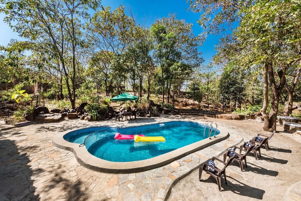 Day, Garden, View (from property/room), Garden view, Pool view, Swimming pool, sunbed, towels