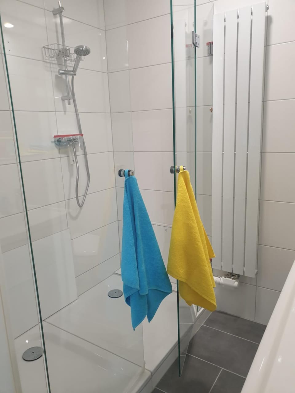 Shower, Bathroom, towels