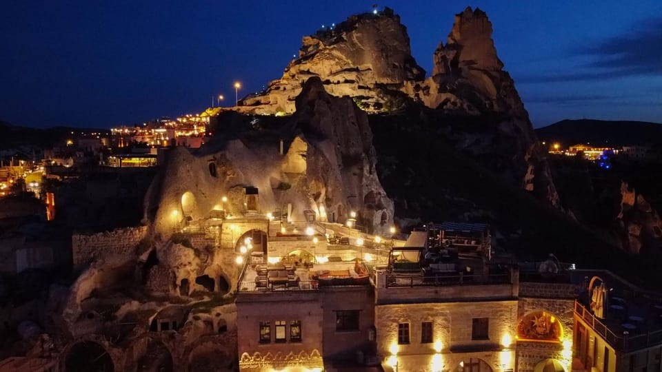 Property building, Nearby landmark, Night, Natural landscape, Balcony/Terrace, Landmark view