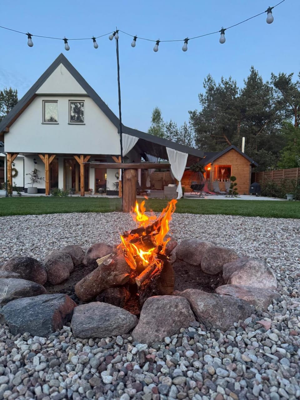 Property building, BBQ facilities