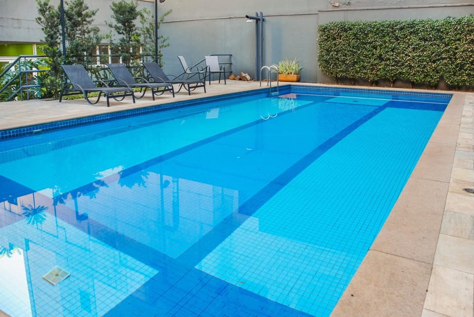 Day, Pool view, Swimming pool, sunbed
