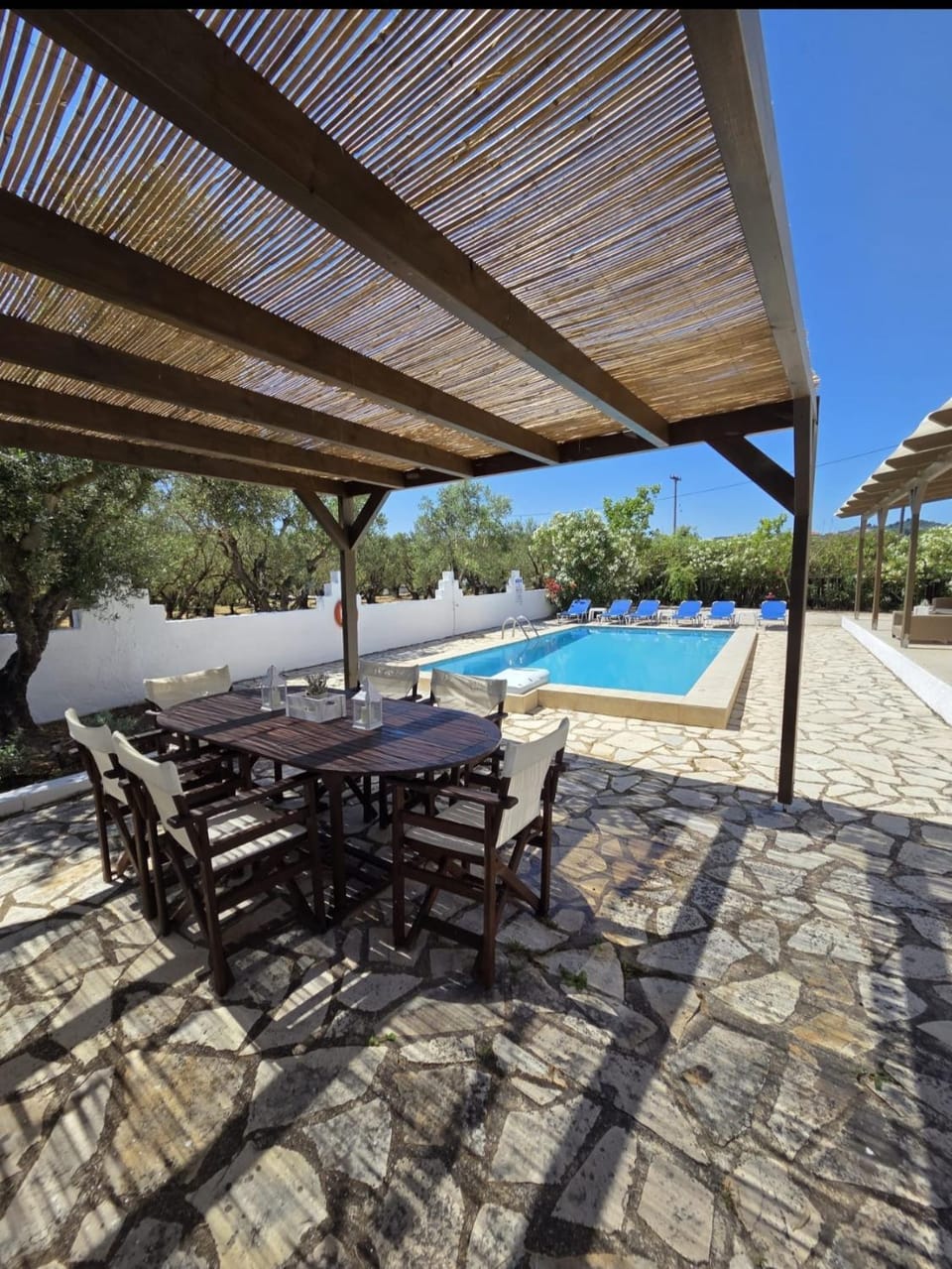 Property building, View (from property/room), Seating area, Pool view, Swimming pool, Breakfast