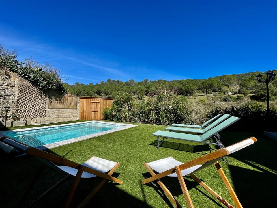 Day, Natural landscape, Garden, Pool view, Swimming pool