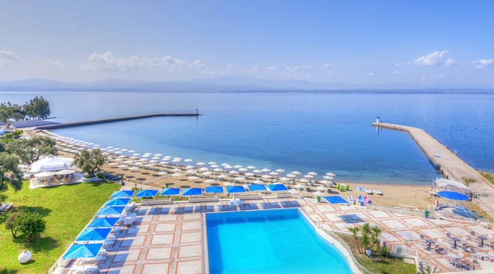 Bird's eye view, Beach, Swimming pool