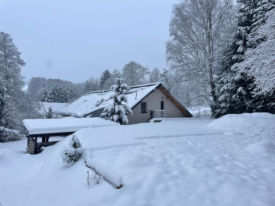 Property building, Day, Natural landscape, Winter