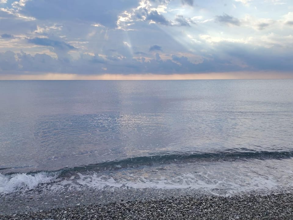 Day, Natural landscape, Beach, Sea view, Sunrise, Sunset