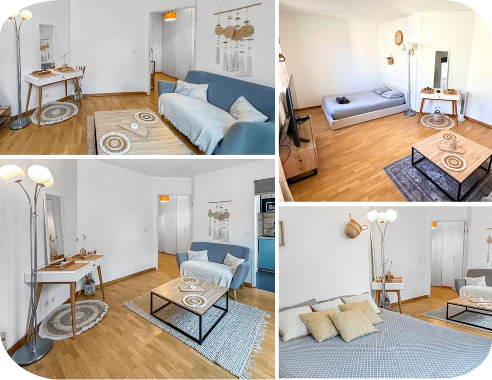Studio cosy avec Smart TV & Wi-Fi Apartment in Île-de-France