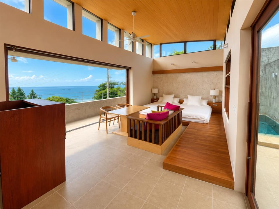 水と共に過ごすスモールヴィラ　かふーわ知念　 Villa in Okinawa Prefecture