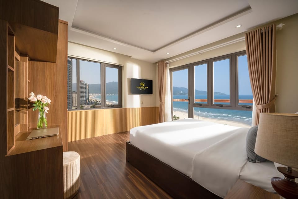 Bedroom, Sea view