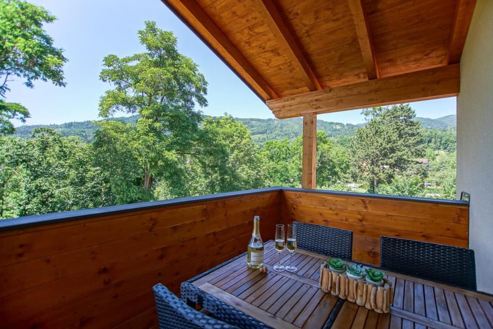 AusZeit Steiraland Penthouse 9 mit großen Balkon und Parkplatz Apartment in Styria