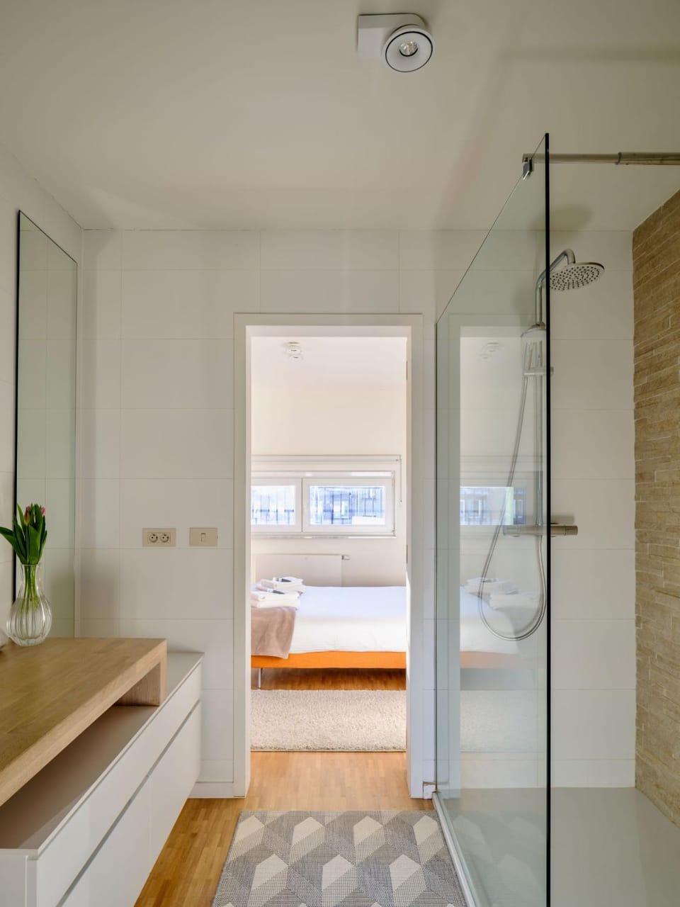 Shower, Bathroom, Bedroom