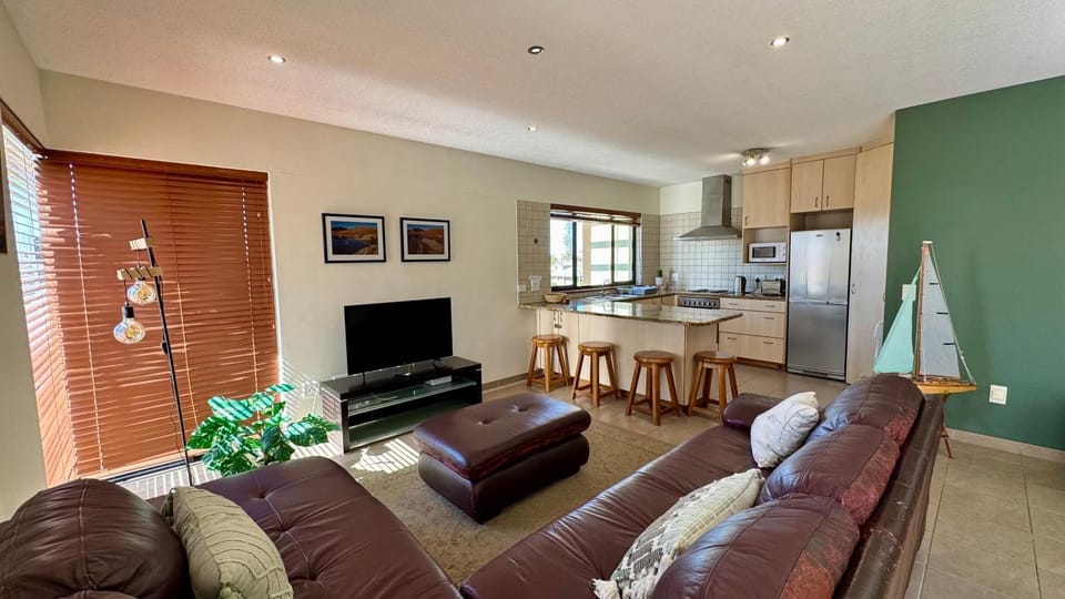 Living room, kitchen