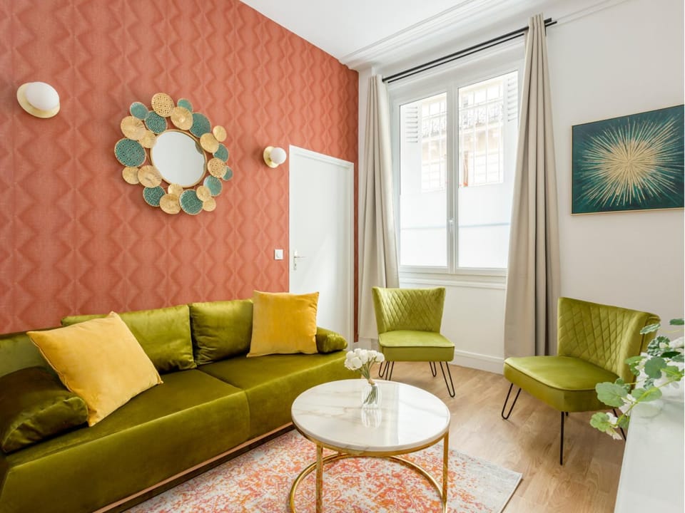 Living room, City view
