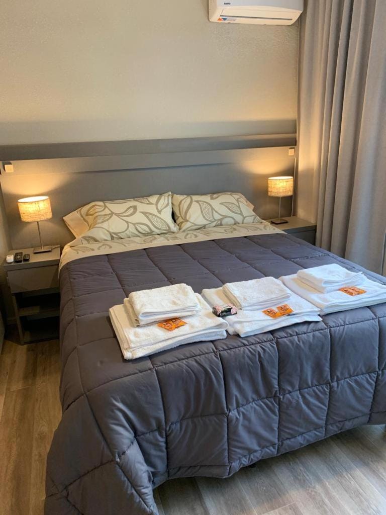 Property building, Bed, Photo of the whole room, towels, air conditioner