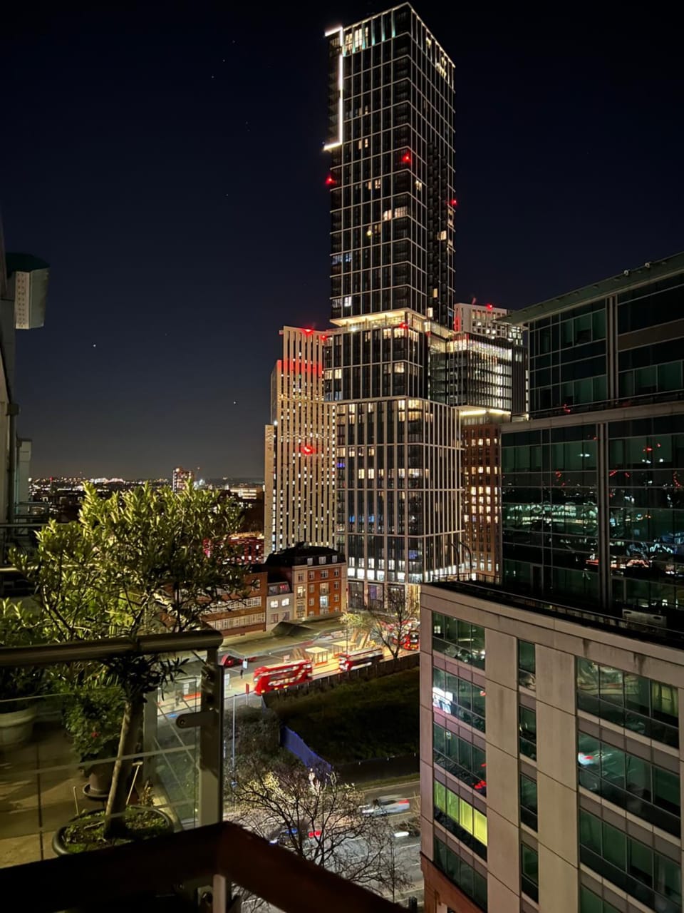 Property building, Night
