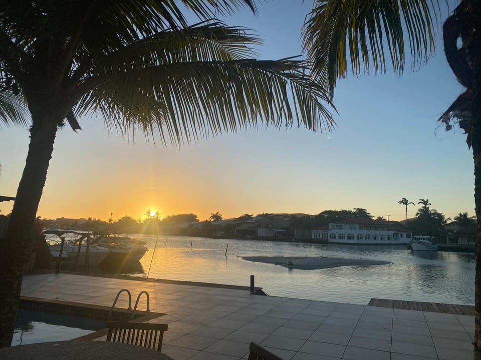 Magnífica casa, peró,acesso ao canal House in Cabo Frio