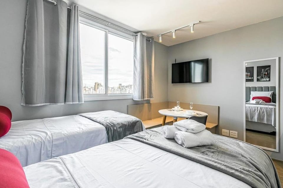Rubi Studio no Brás com Piscina - Metrô Brás Apartment in Sao Paulo City